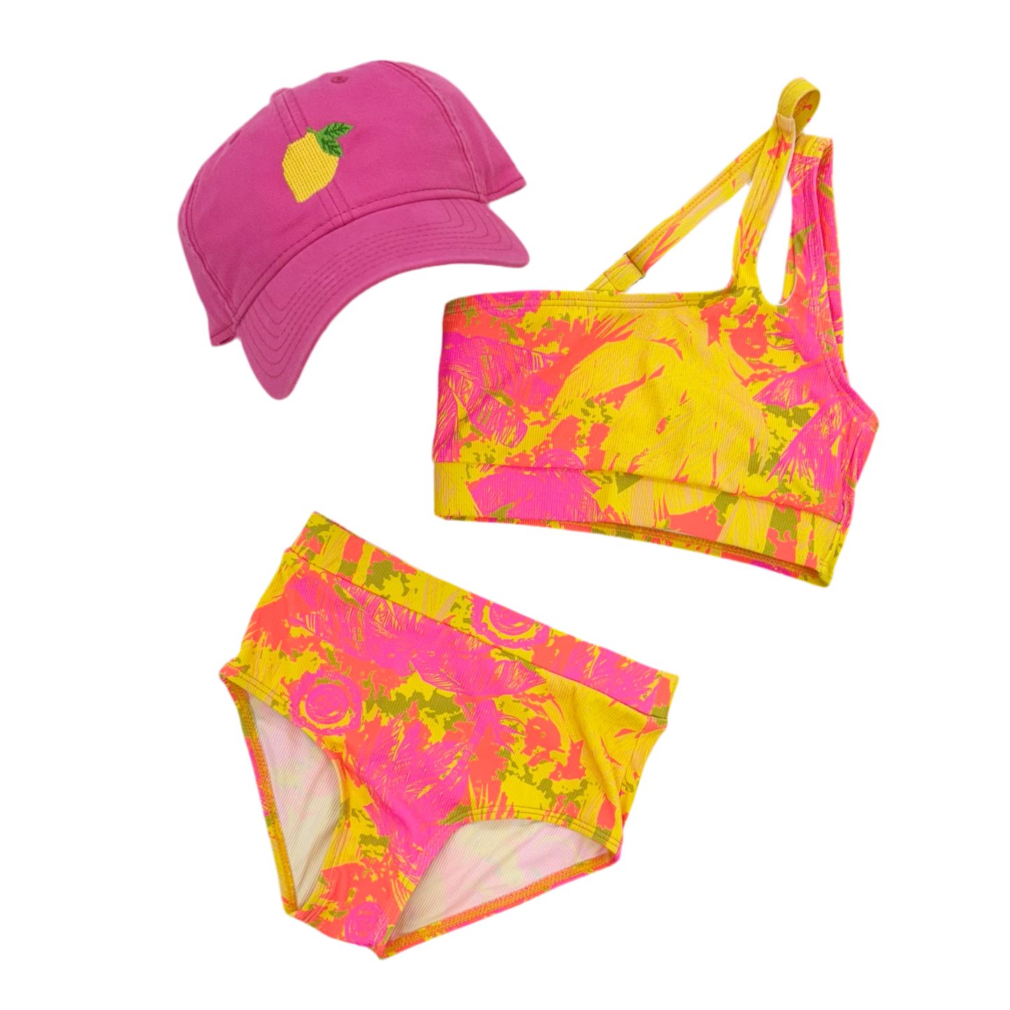 Neon Tropical Two Piece