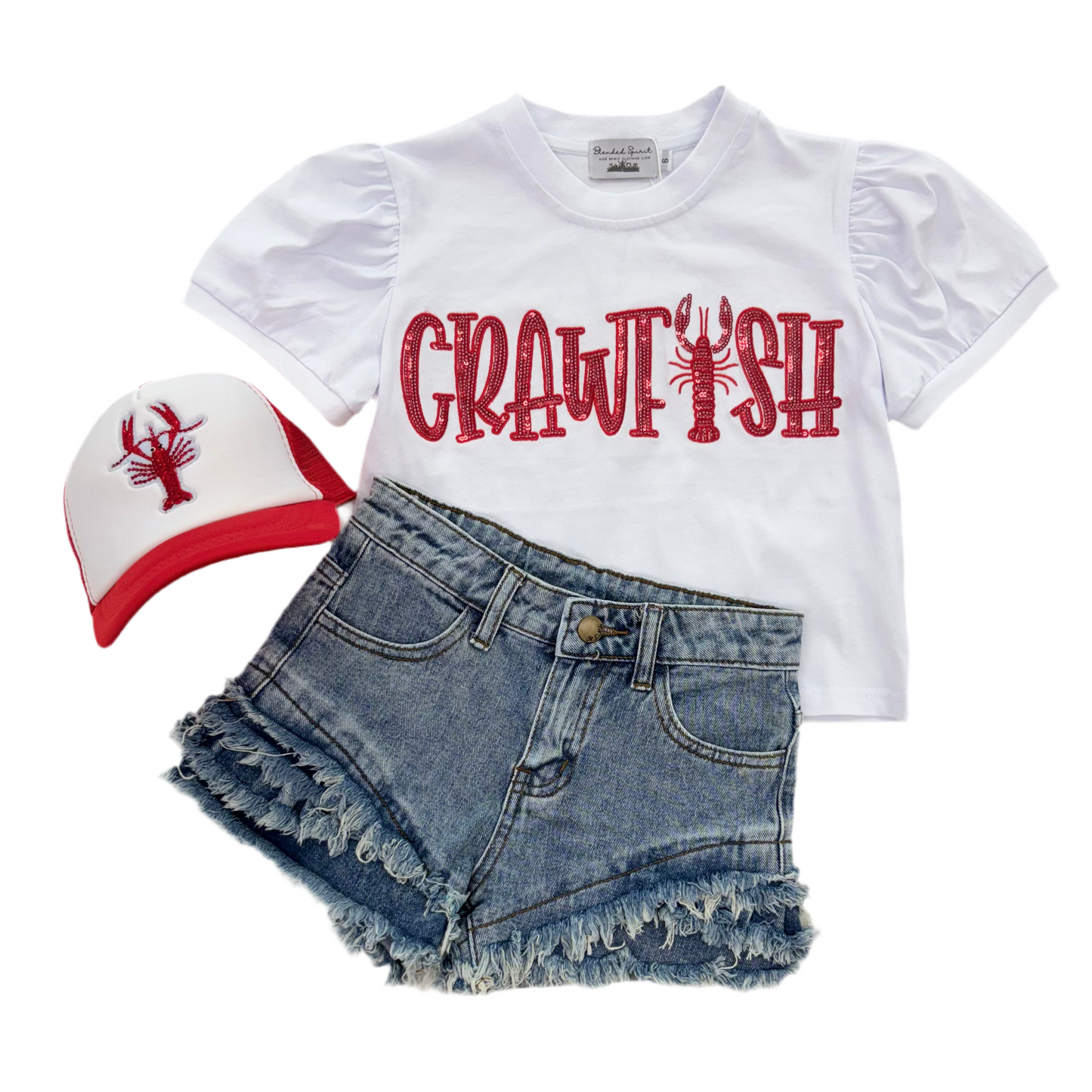 Crawfish Puff Sleeve Top