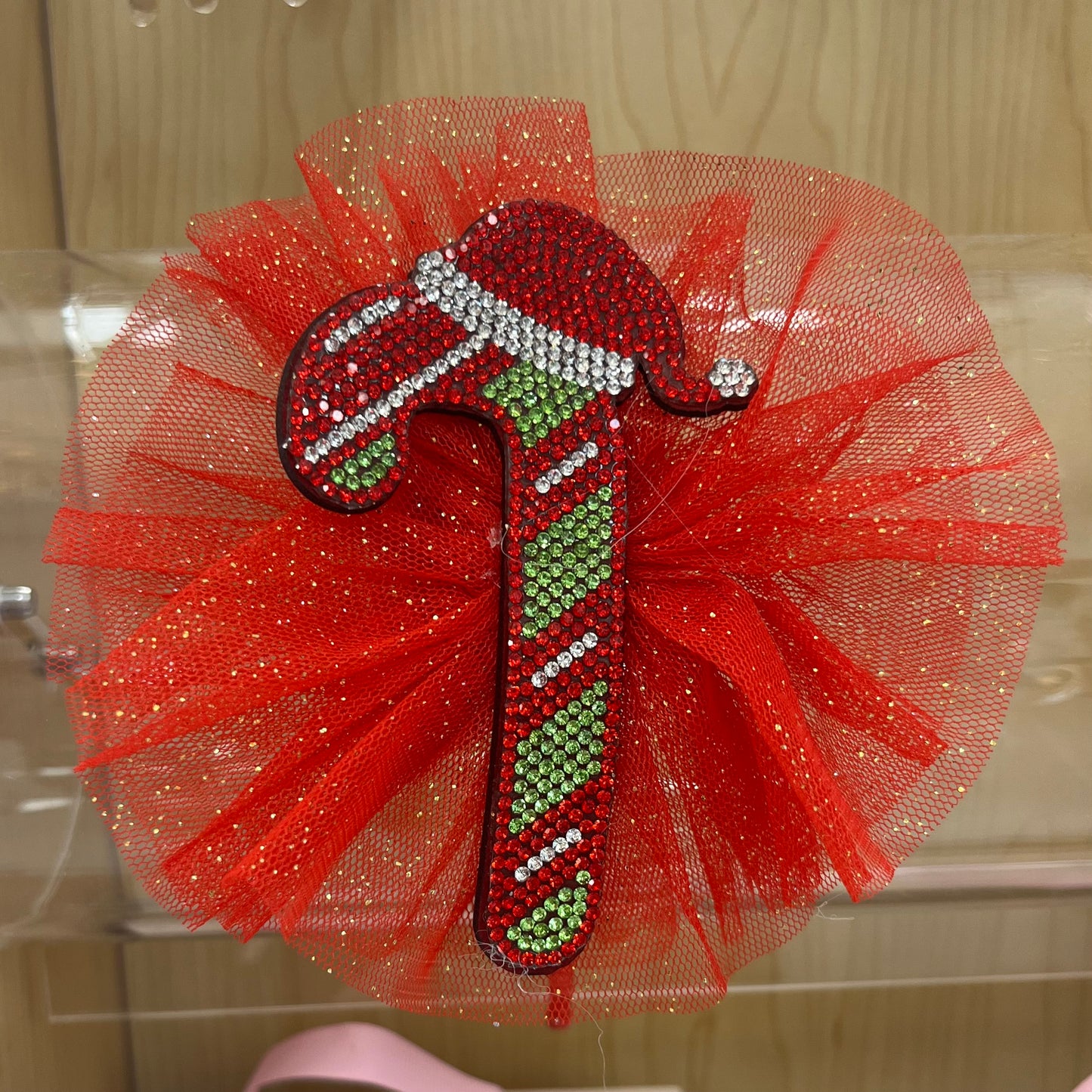 Crystal Icon Tulle Headband