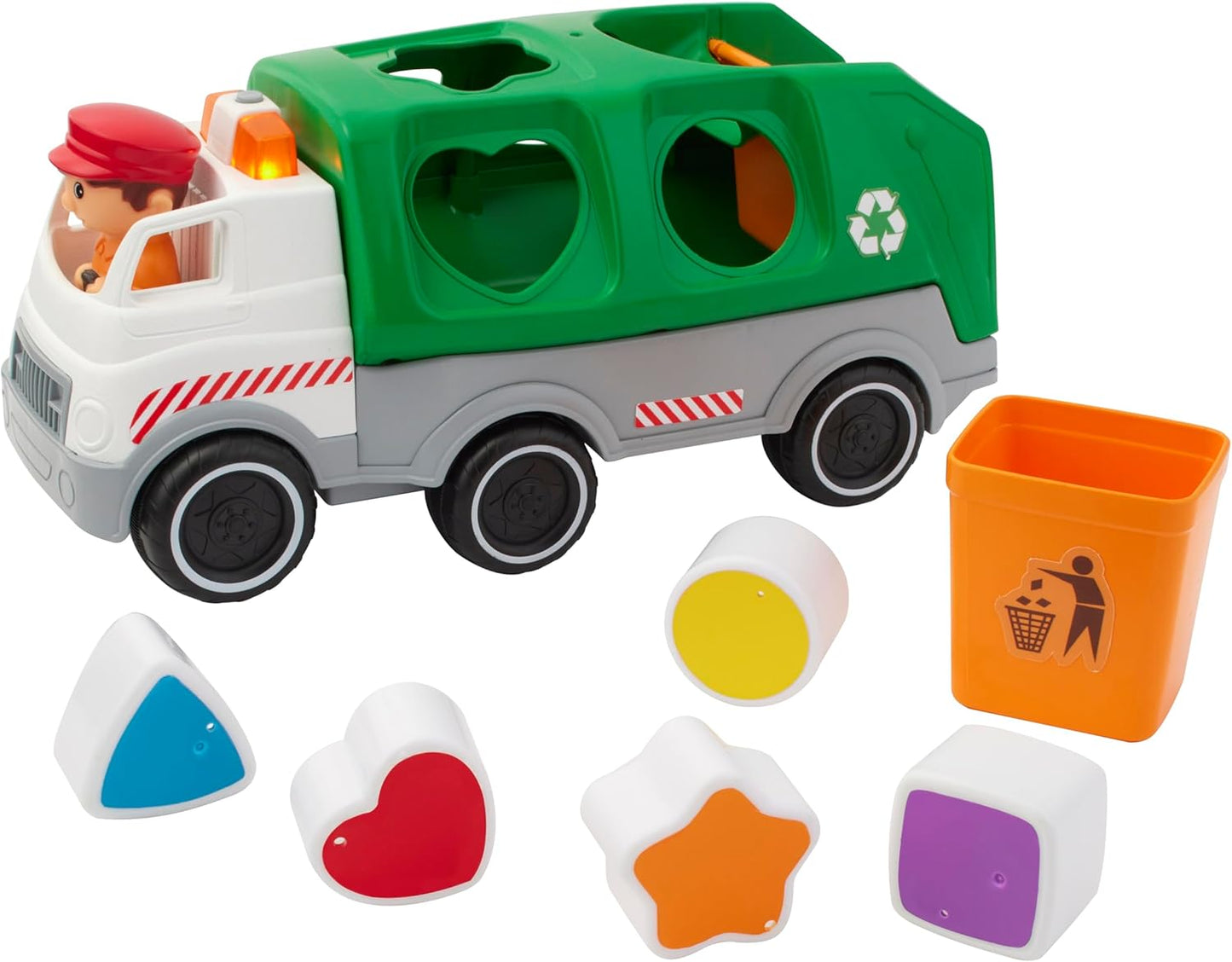 Shape Sorting Recycle Truck