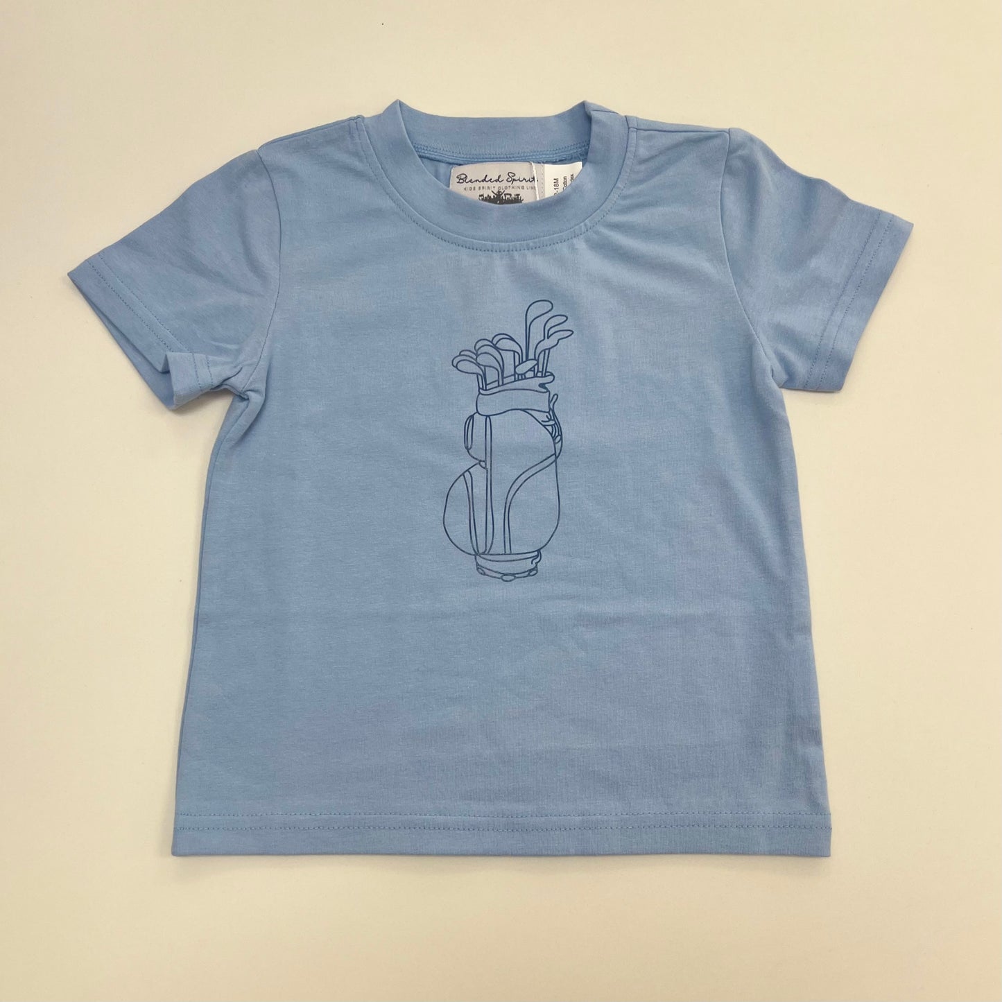 Blue Golf Tee
