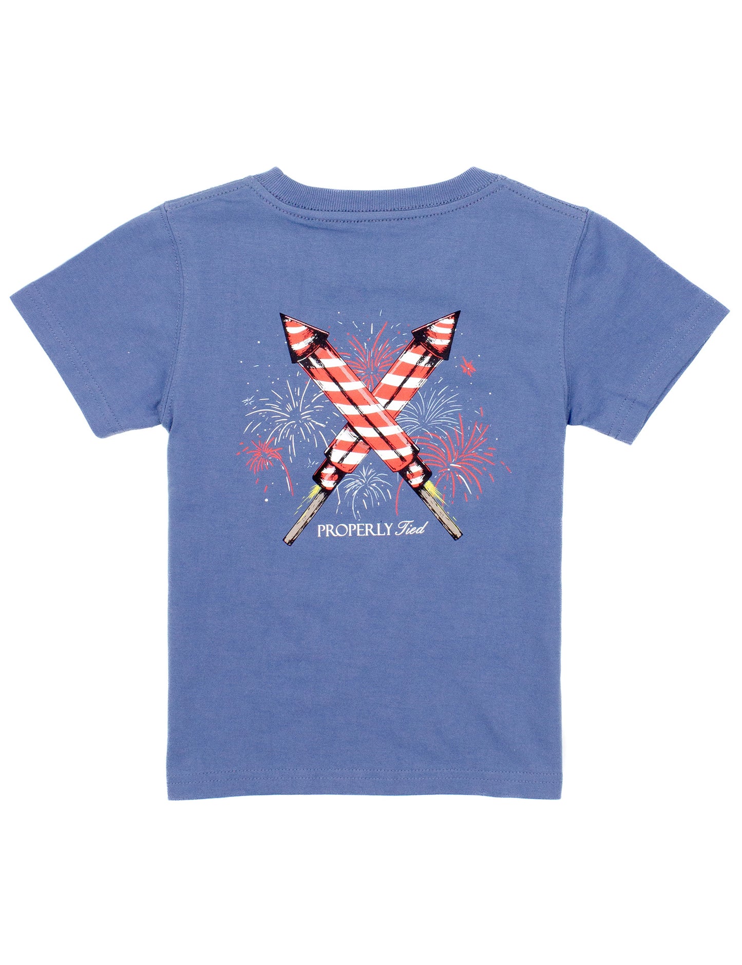 Firecracker Blue Tee