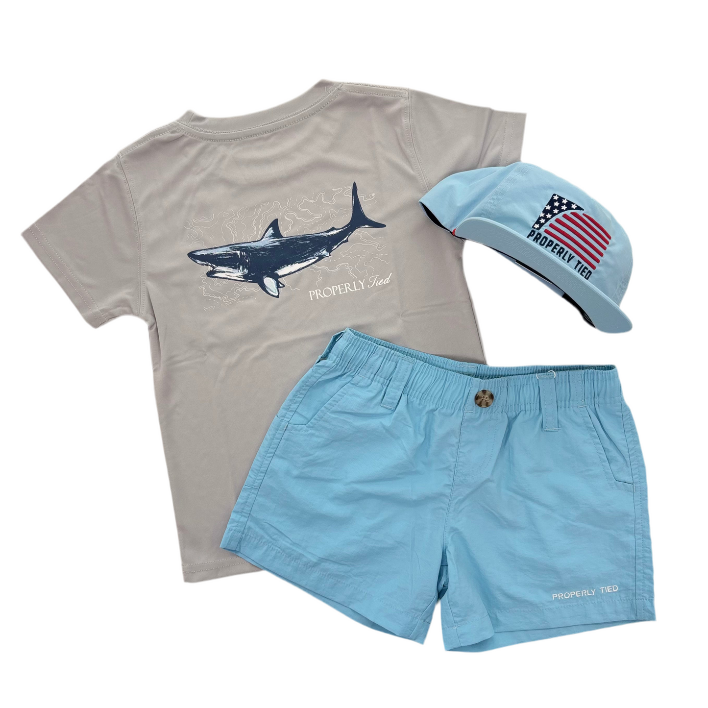 Topo Shark Performance Tee