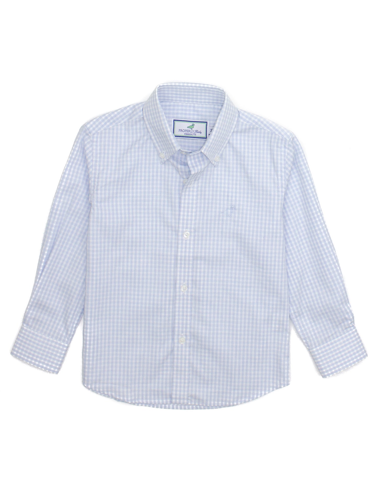 Cloud Check Park Ave Shirt