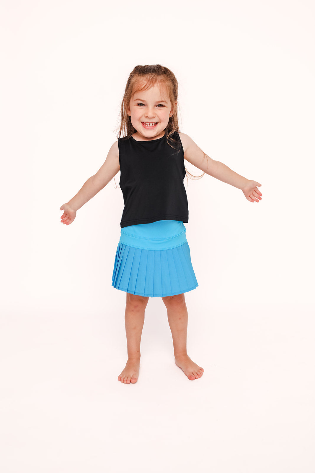 Aqua Athletic Pleat Skirt