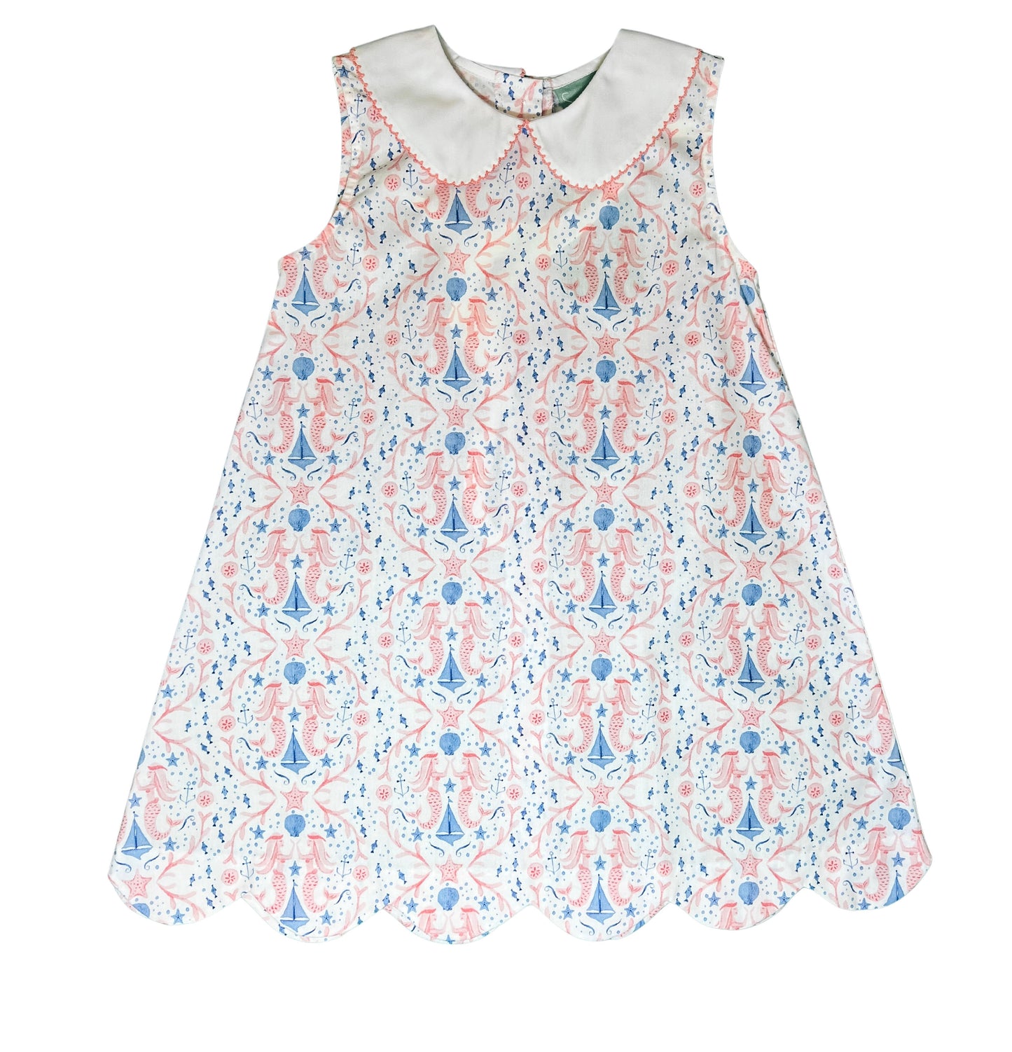 Mermaid Scallop Dress