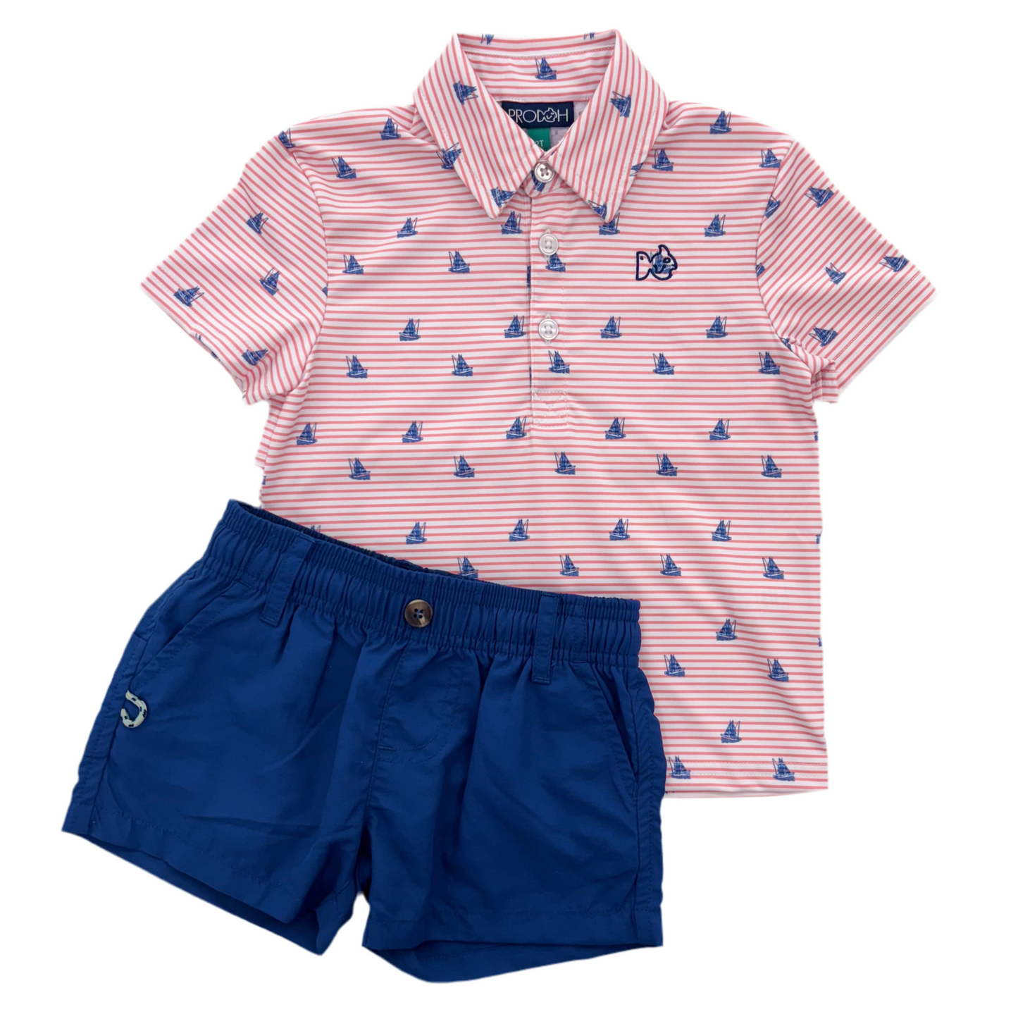Navy Outrigger Short