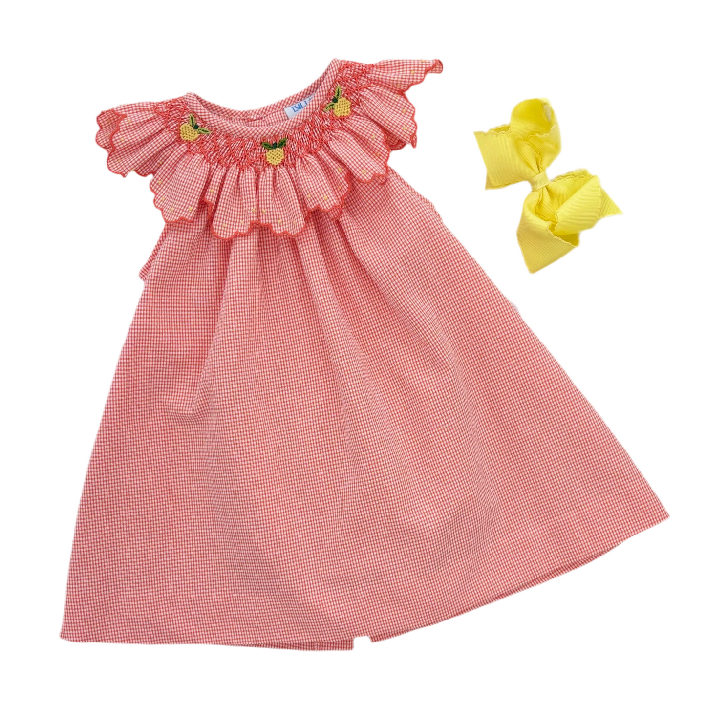 Orange Tutti Frutti Smock Bishop