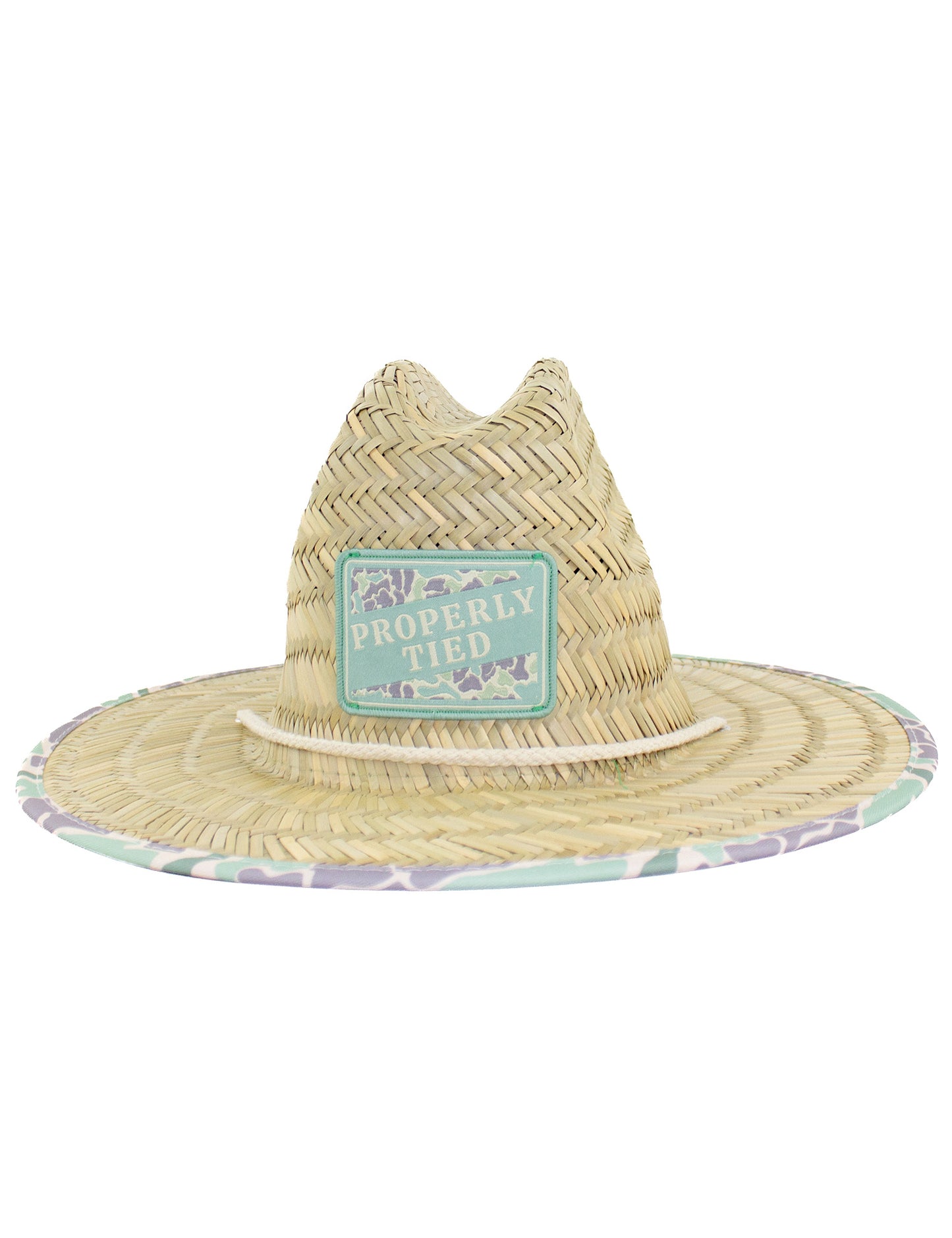 Sage Camo Straw Hat