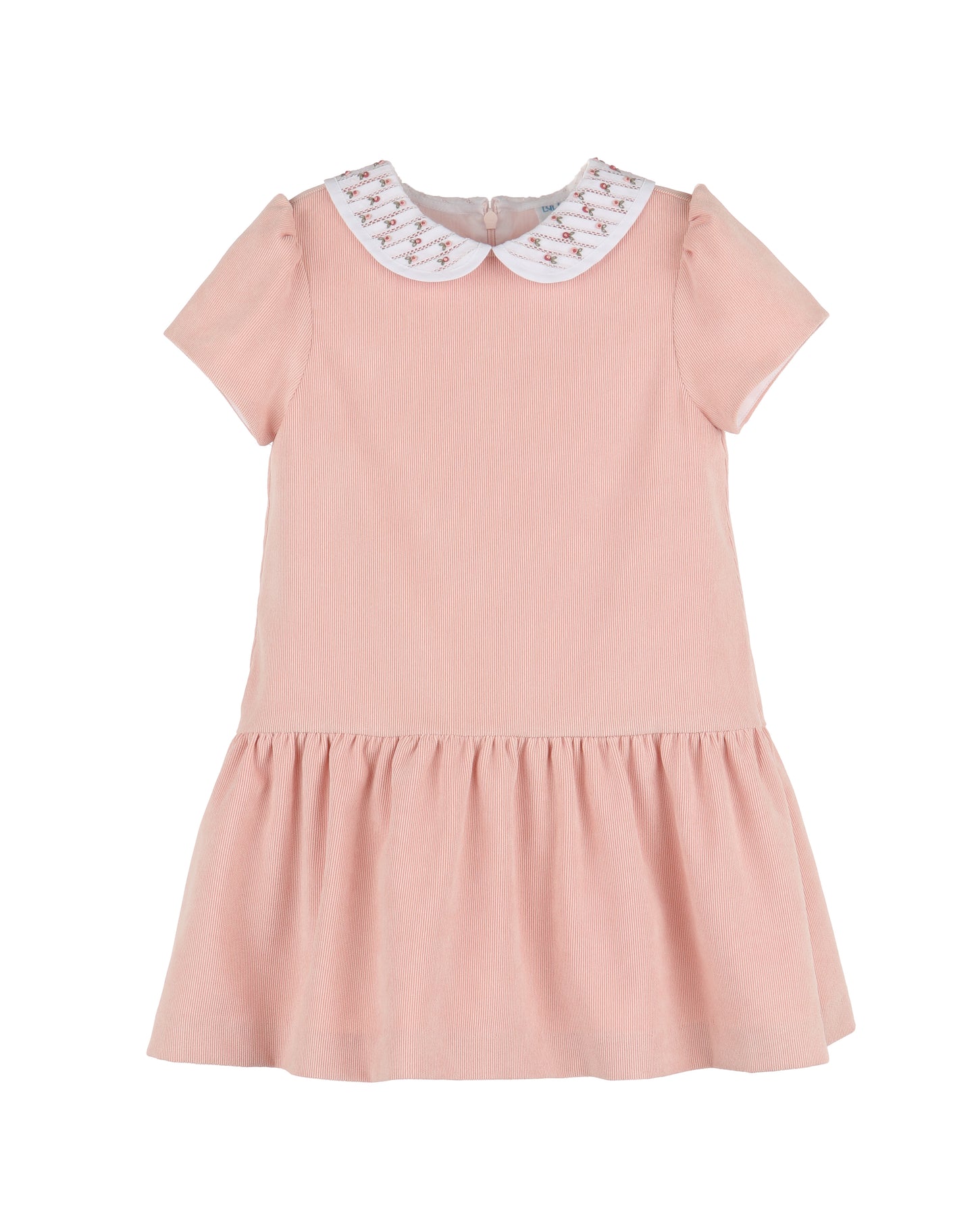 Rose Floral Randall Collar Dress