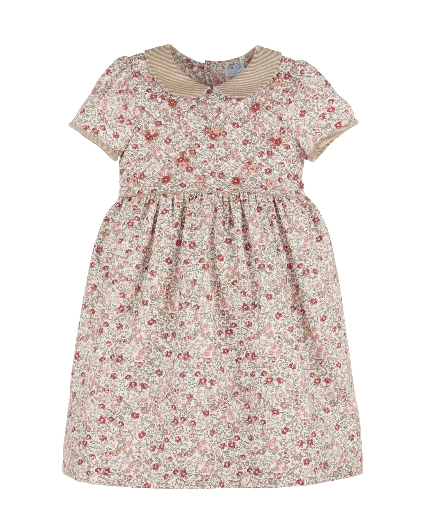 Rose Floral Randall Quilted Dress