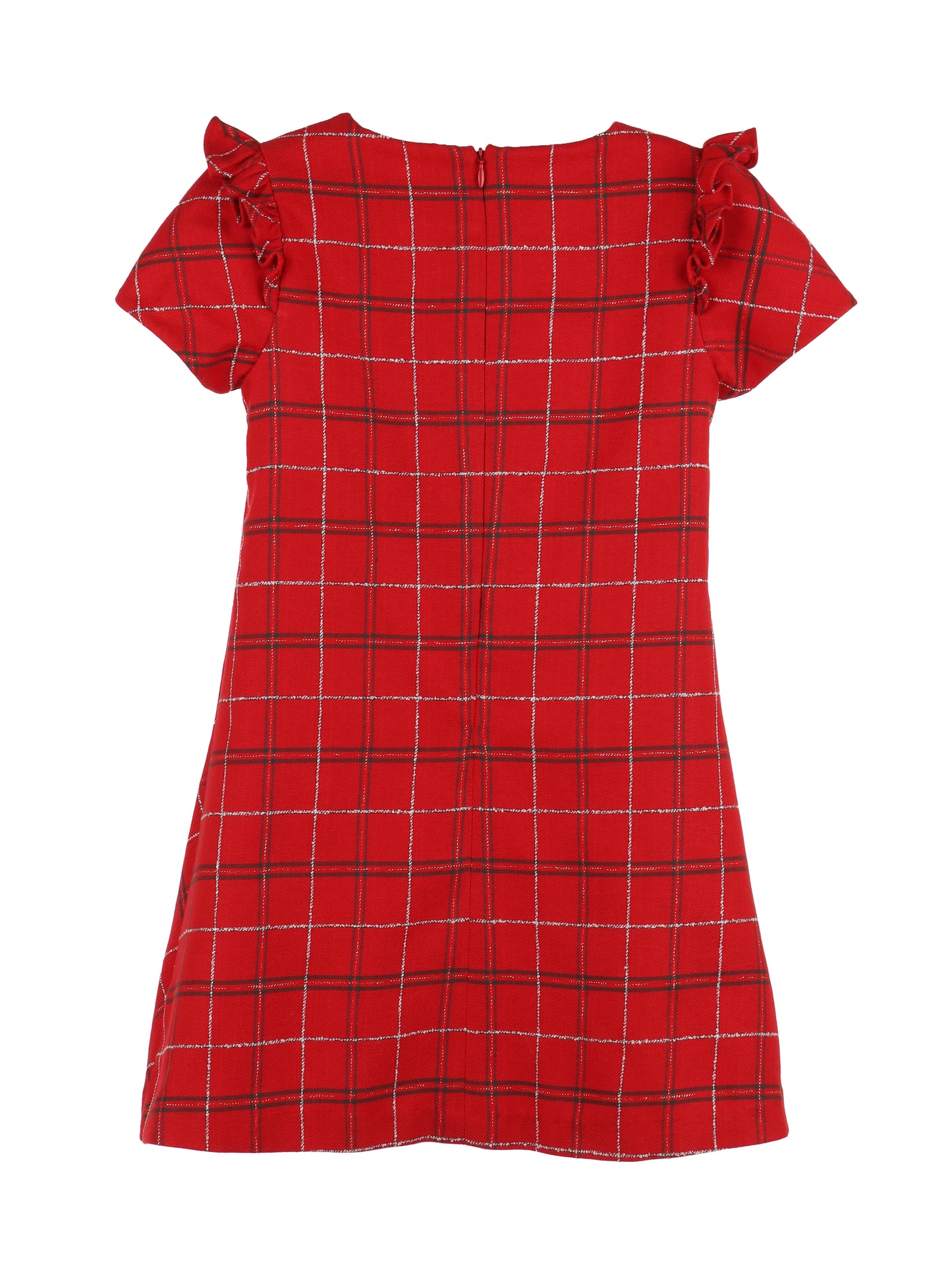 Red Tartan Plaid Dress