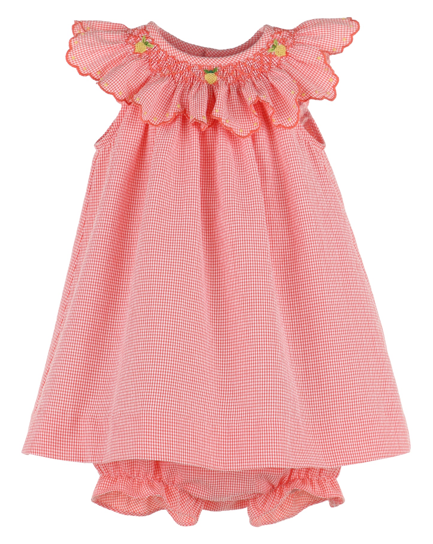 Orange Tutti Frutti Smock Bishop