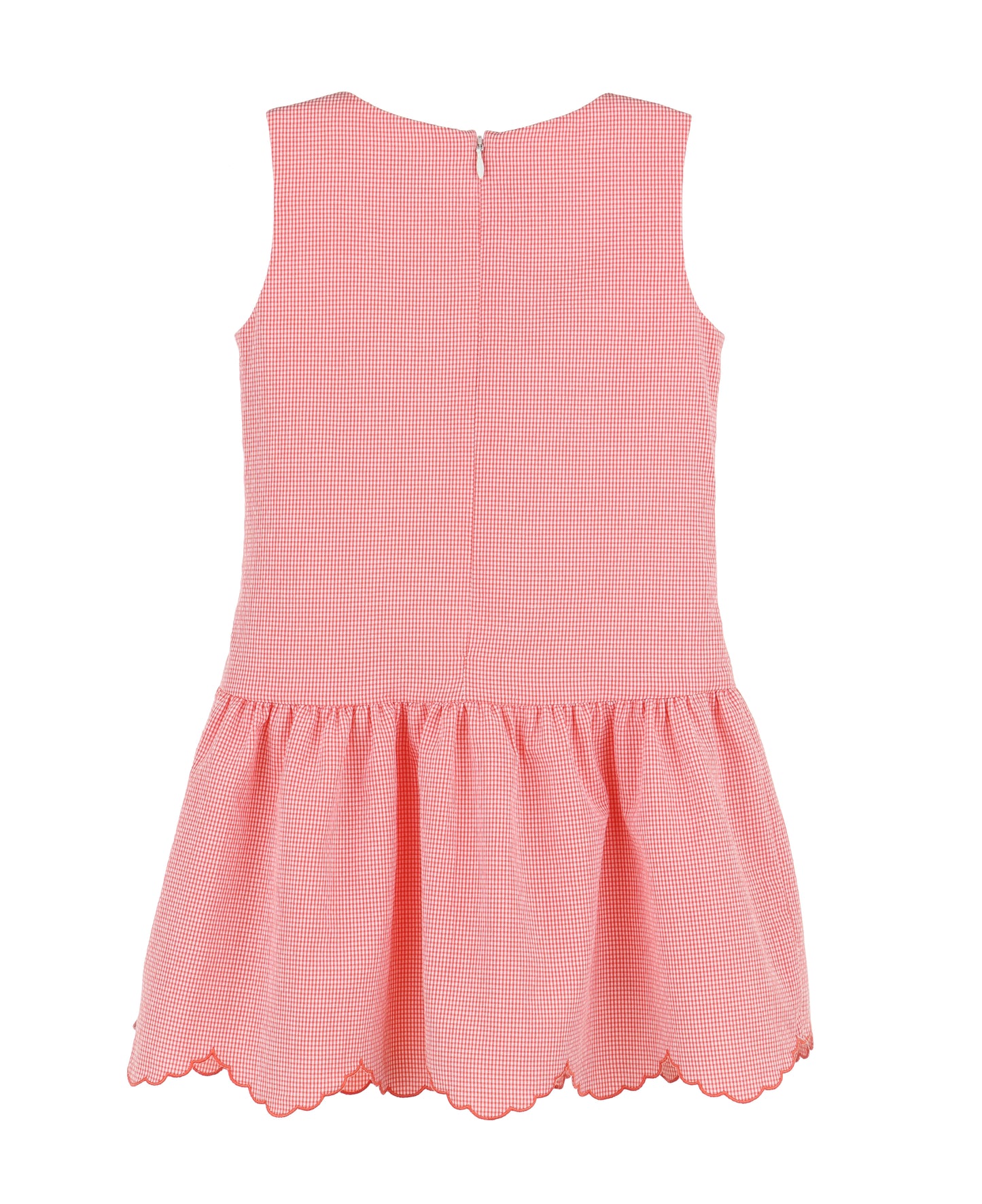 Orange Tutti Frutti Embroidered Dress