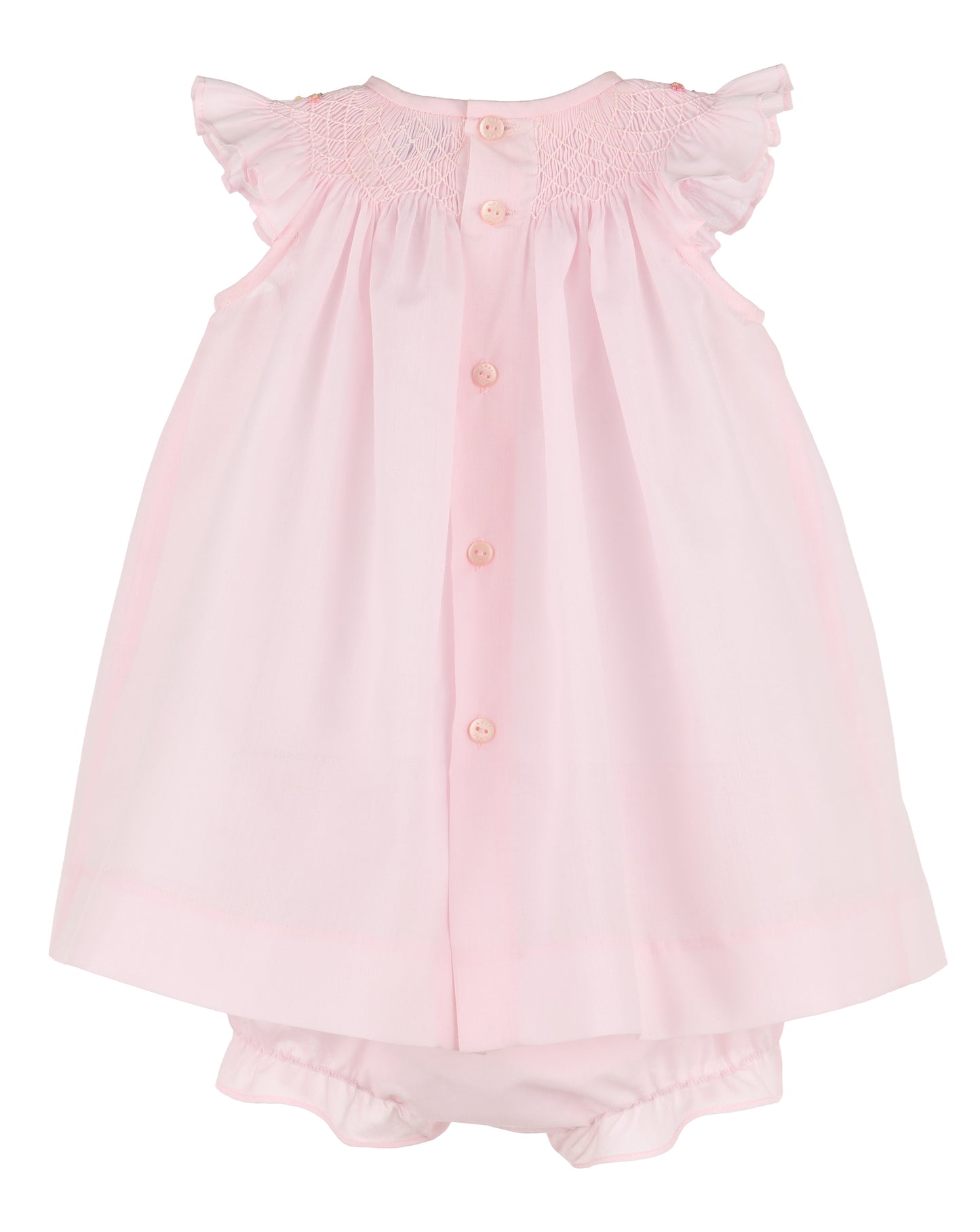 Pink Classical Diamond Smock Bishop