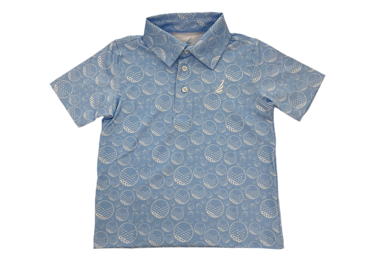Miles Blue Golf Polo