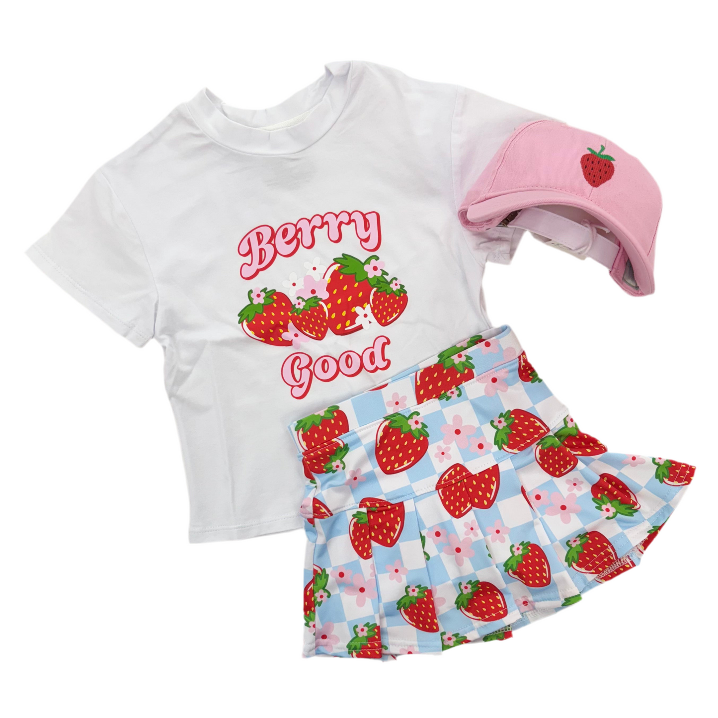 Pink Strawberry Hat