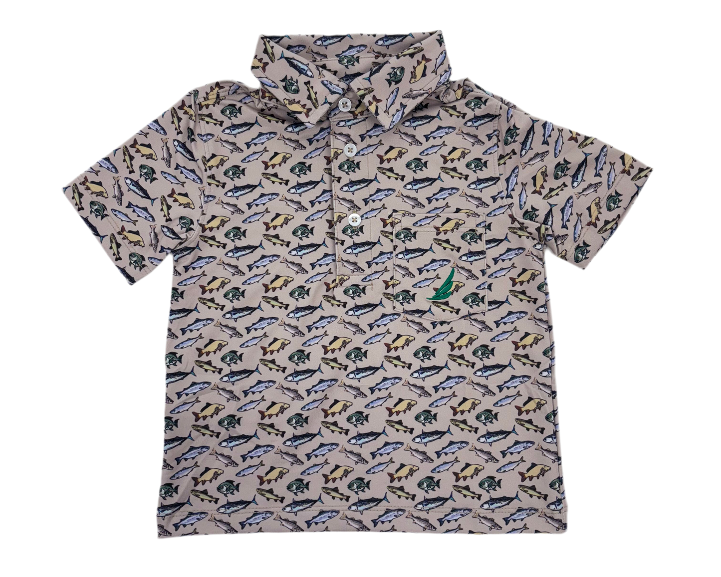 Miles Go Fish Polo