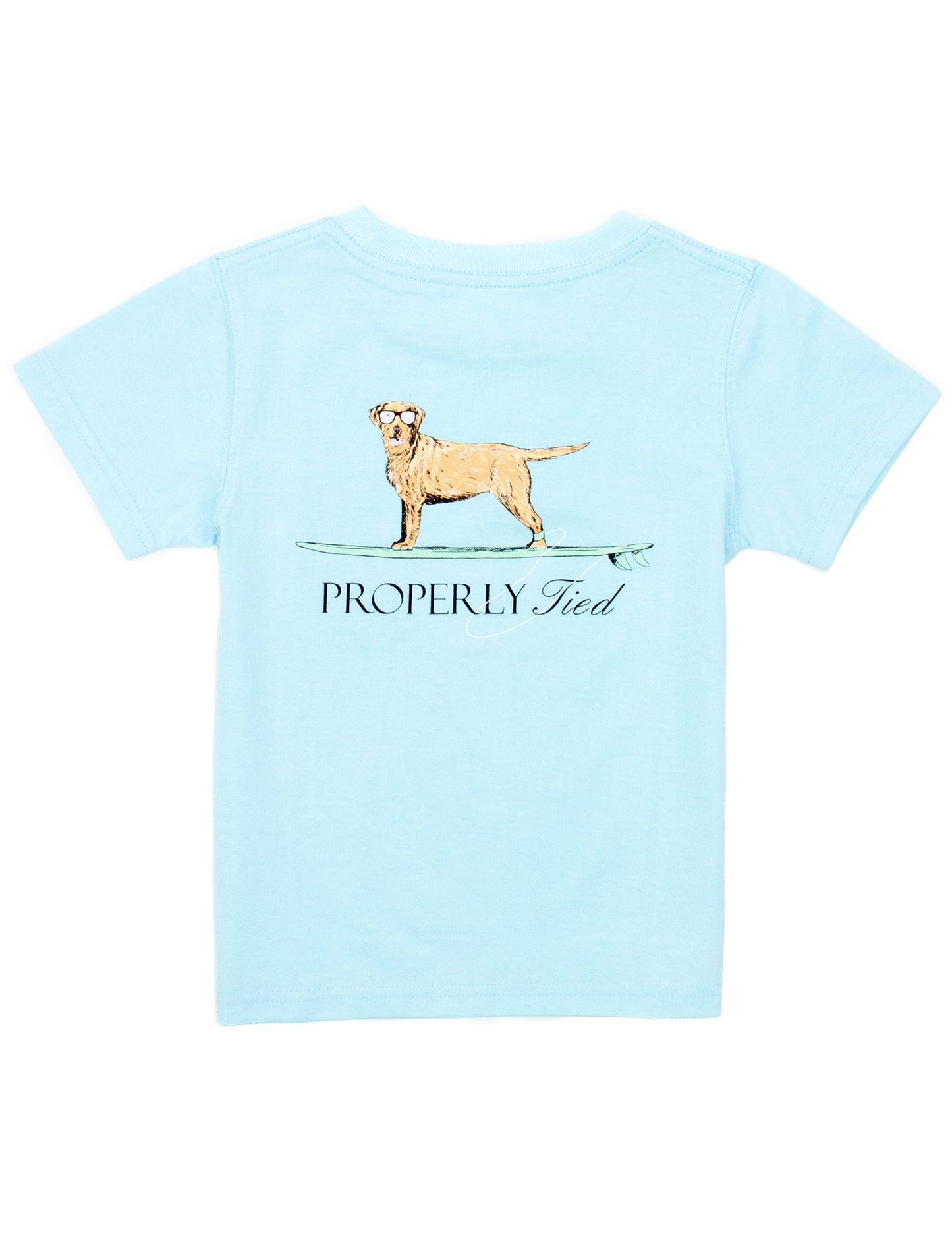 Waverider Powder Blue Tee