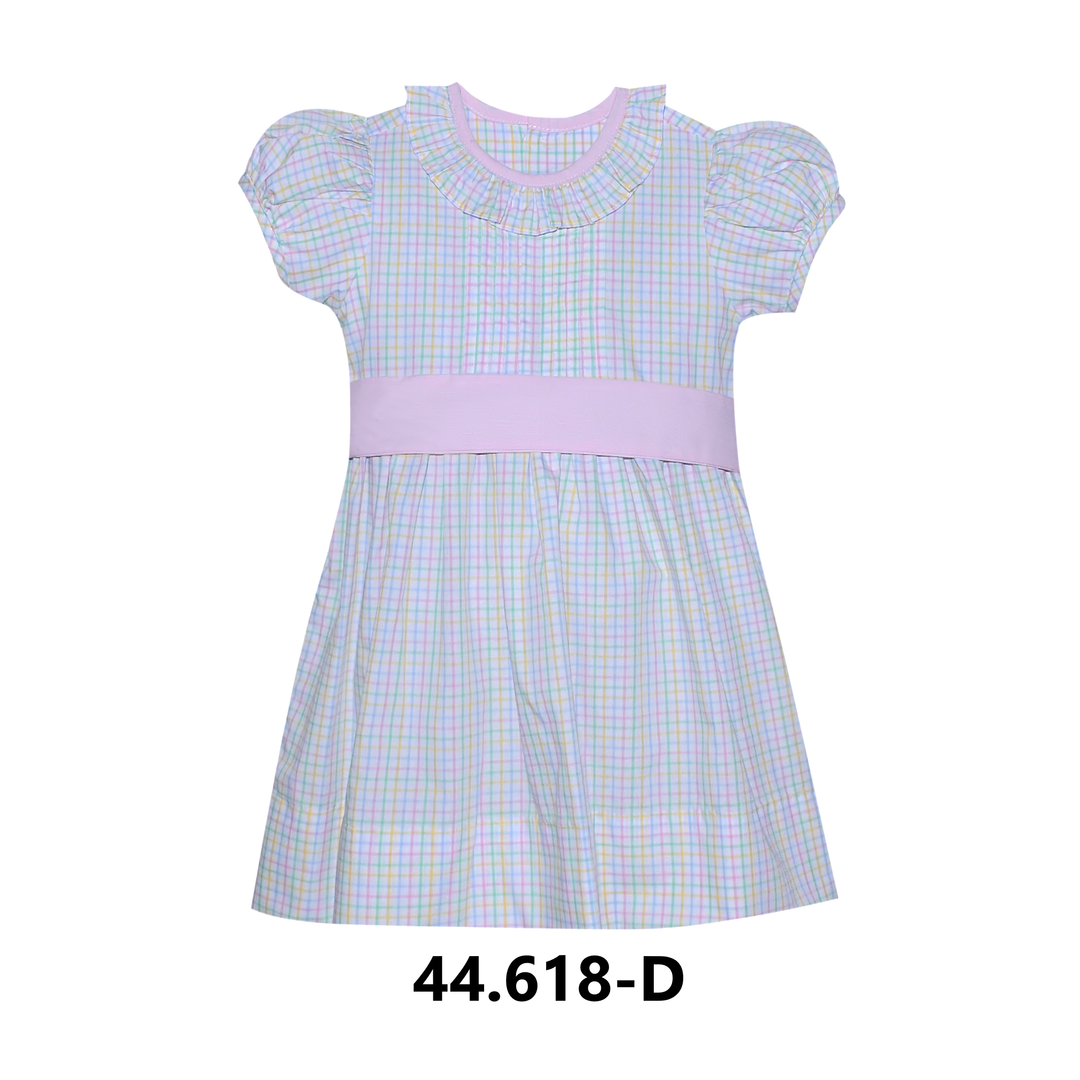 Multi Plaid Liza Ann Dress