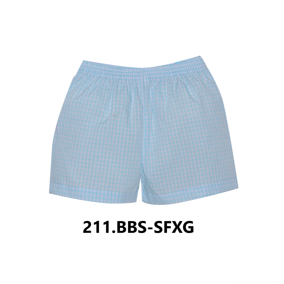Seafoam Windowpane Bennett Short
