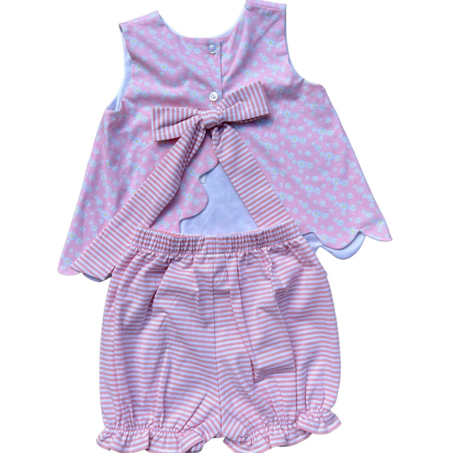 Daisy Applique Bloomer Set