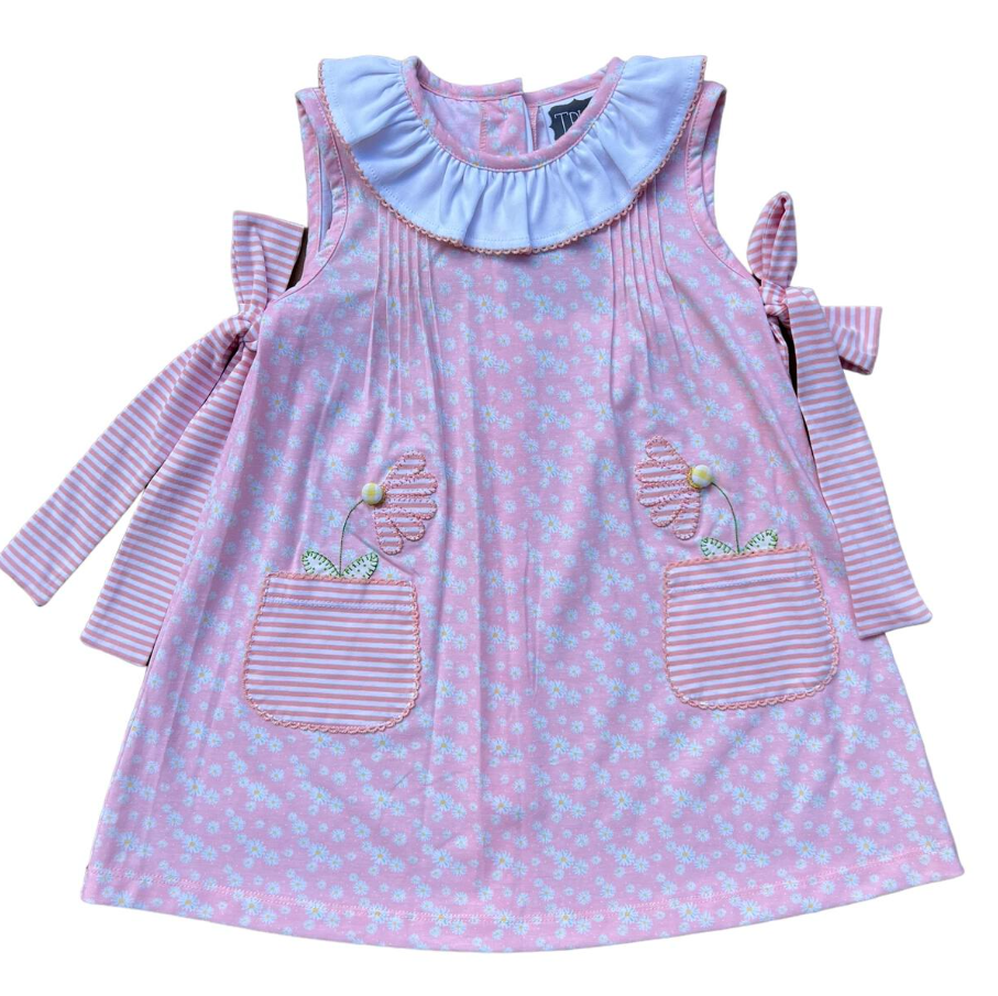 Daisy Applique Dress