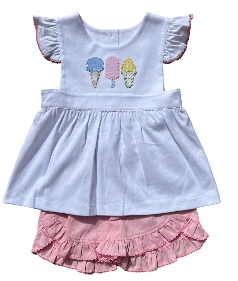 Ice Cream Short Set