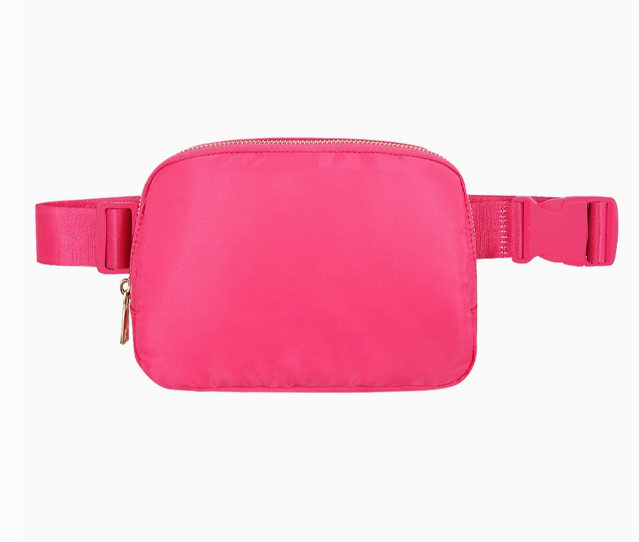 Varsity Fuchsia Waist Bag