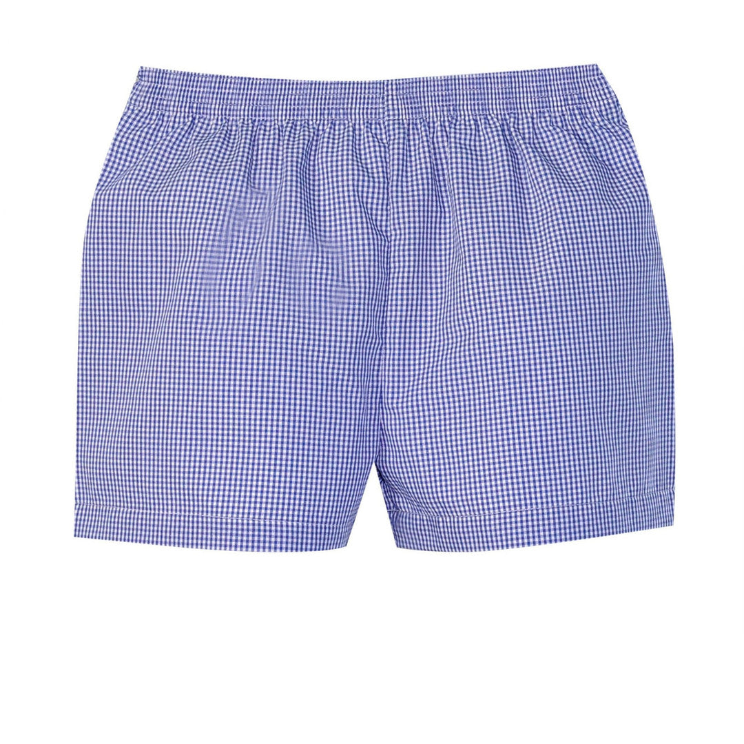 Royal Blue Gingham Bennett Short