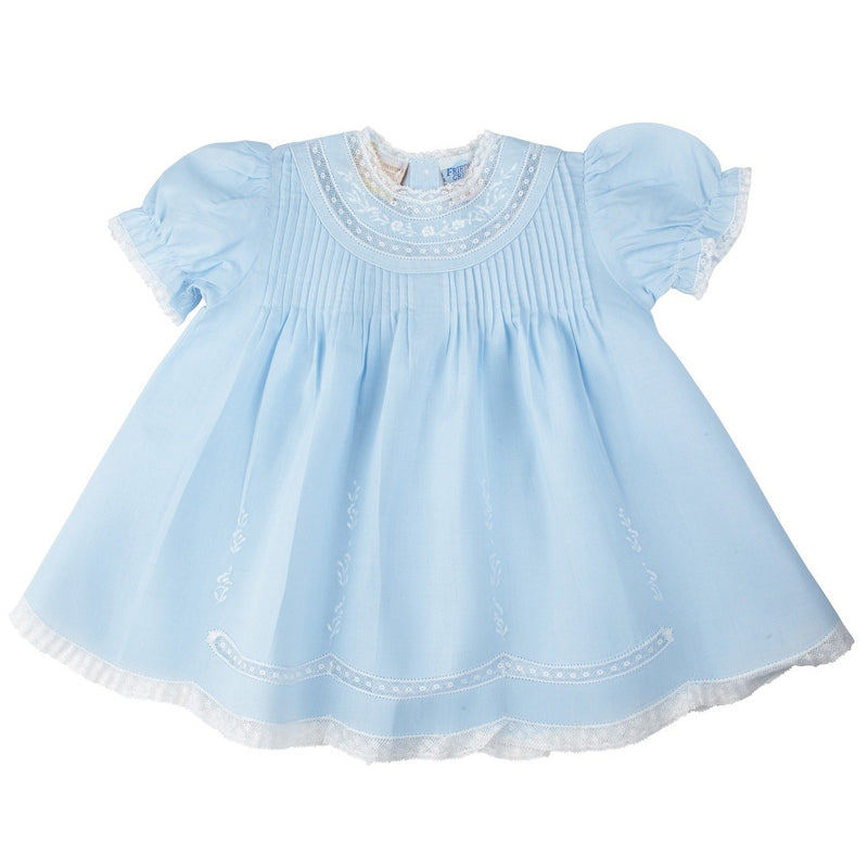 Blue Lace Slip Dress