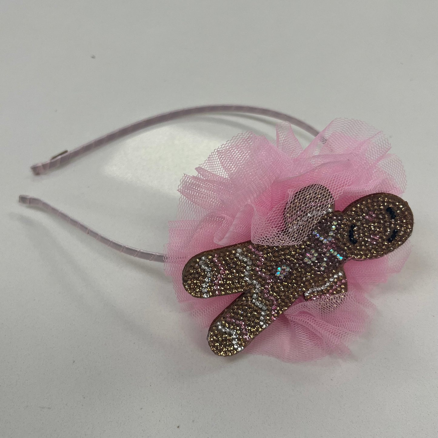 Crystal Icon Tulle Headband