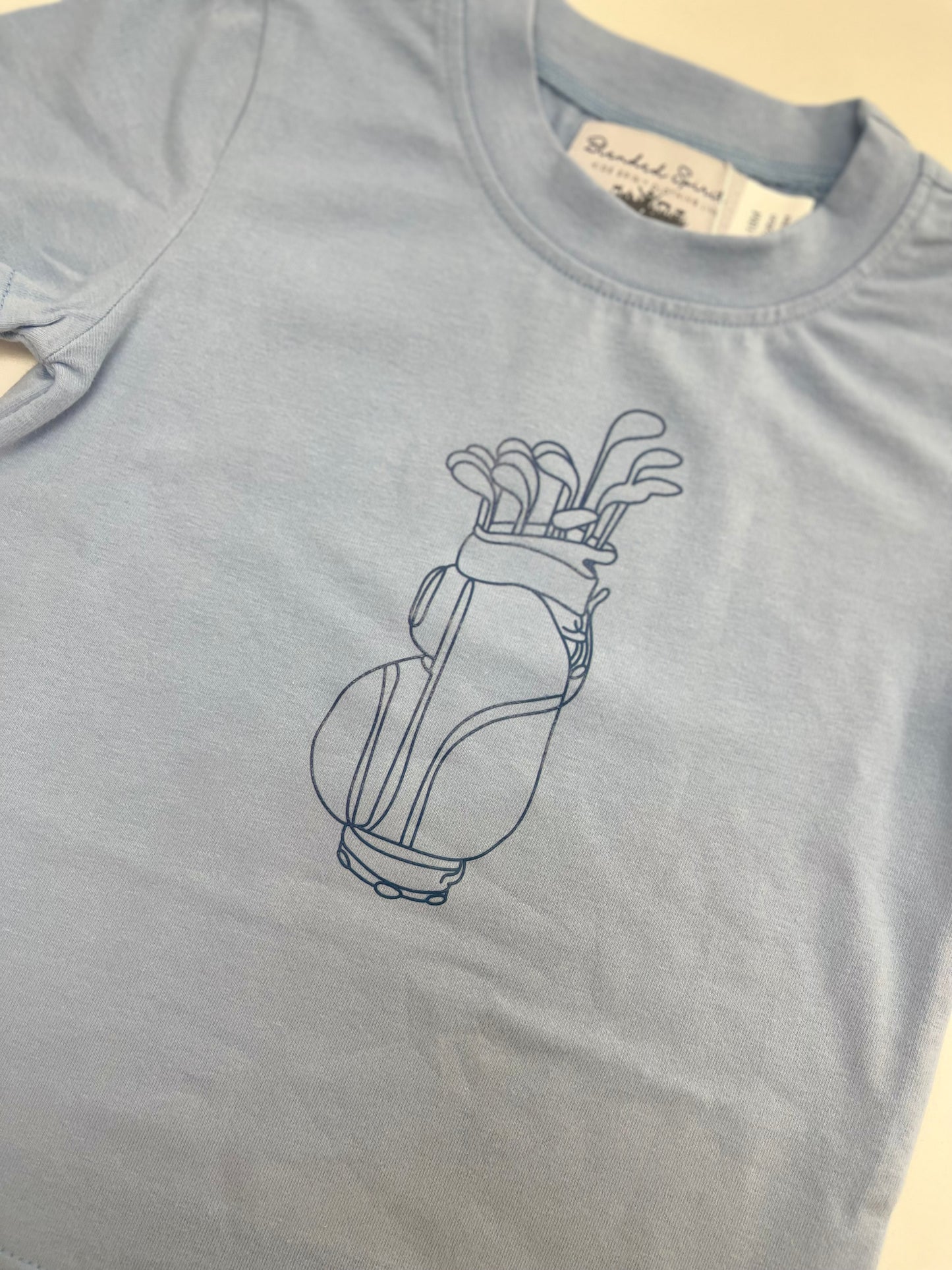Blue Golf Tee