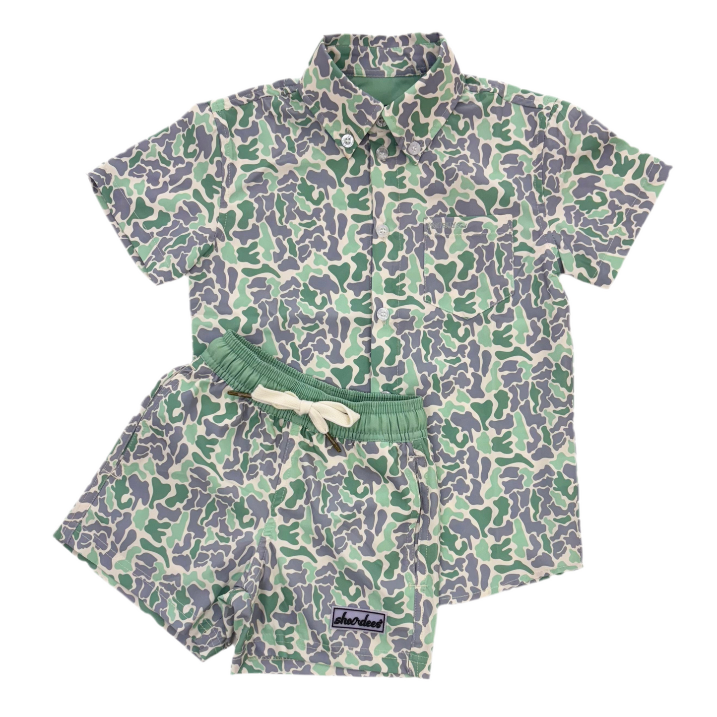 Sage Camo Shordees