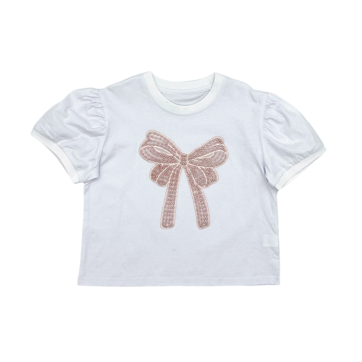 Coquette Bow Puff Sleeve Top