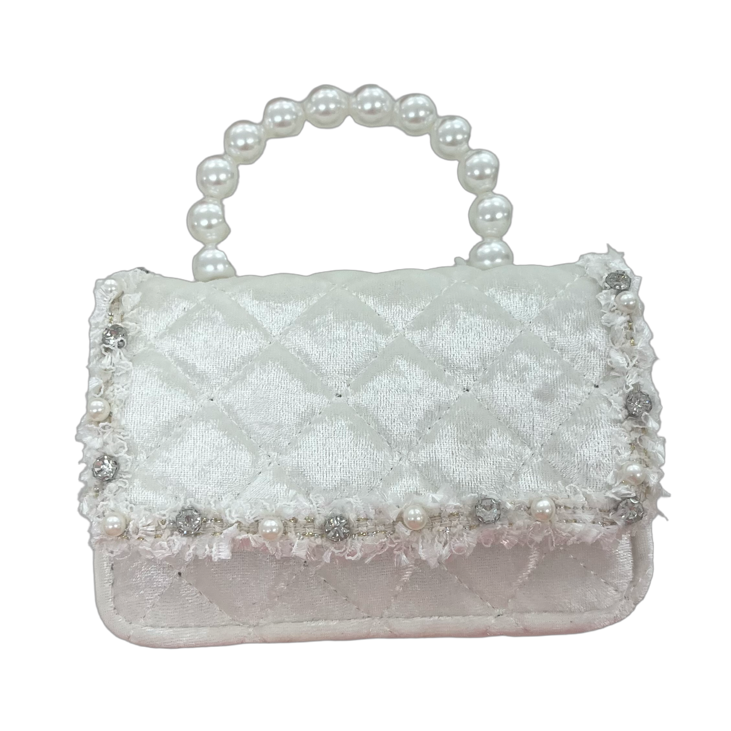 Velvet Vintage Trim Purse