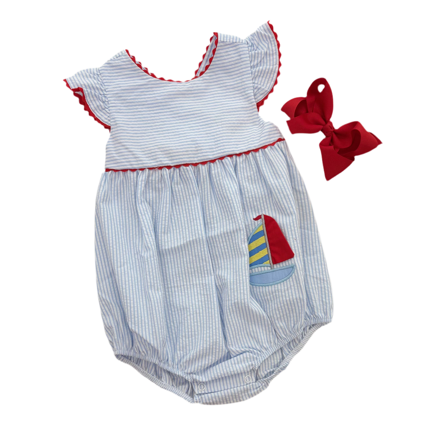 Sailboat Applique Romper