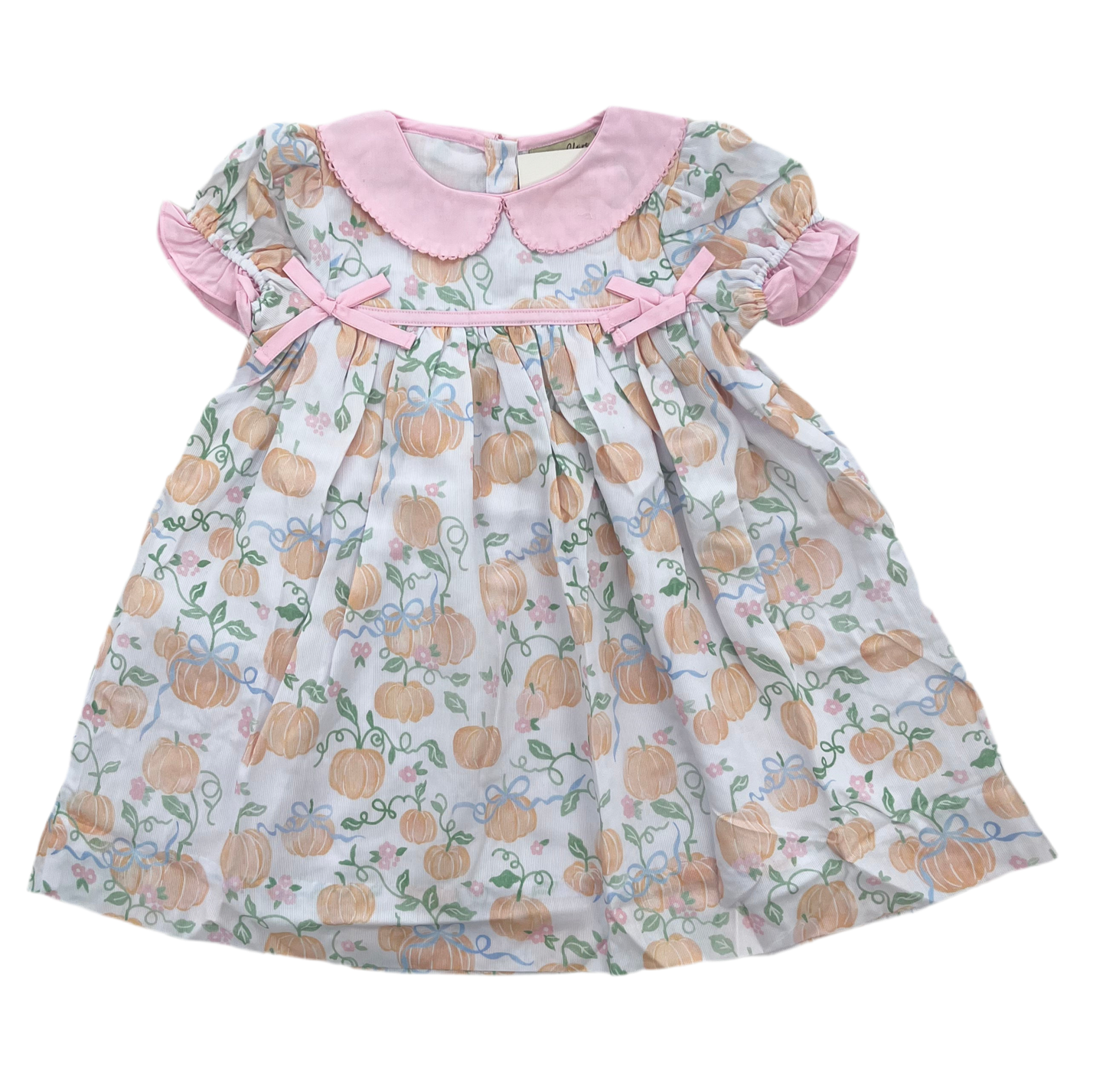 Clara Pumpkin Curls Dress