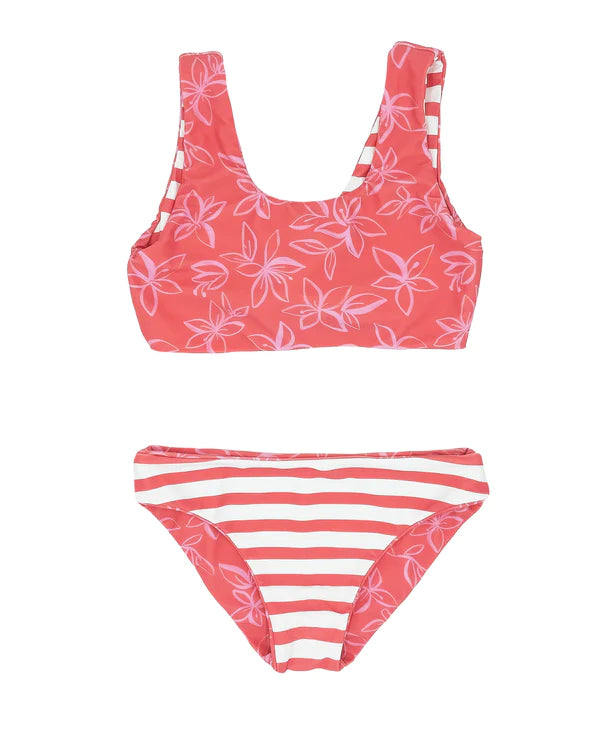 Sugar Coral Island Hopper Reversable Bikini