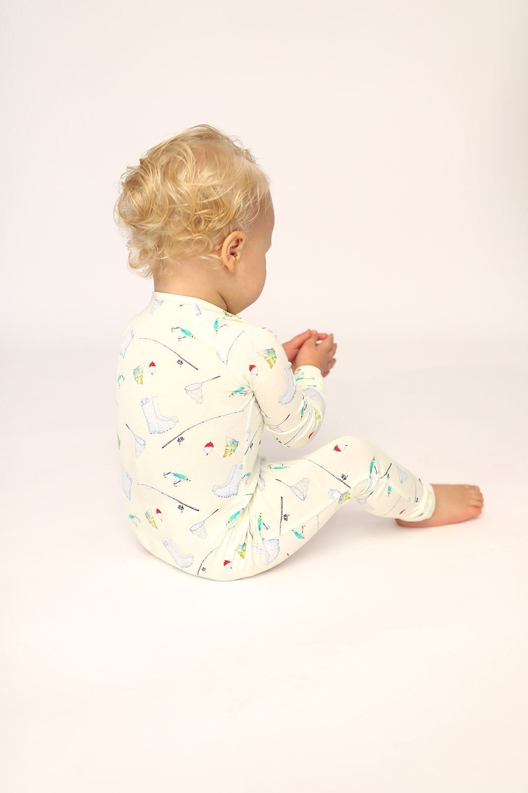 Fishing Zipper Pajama