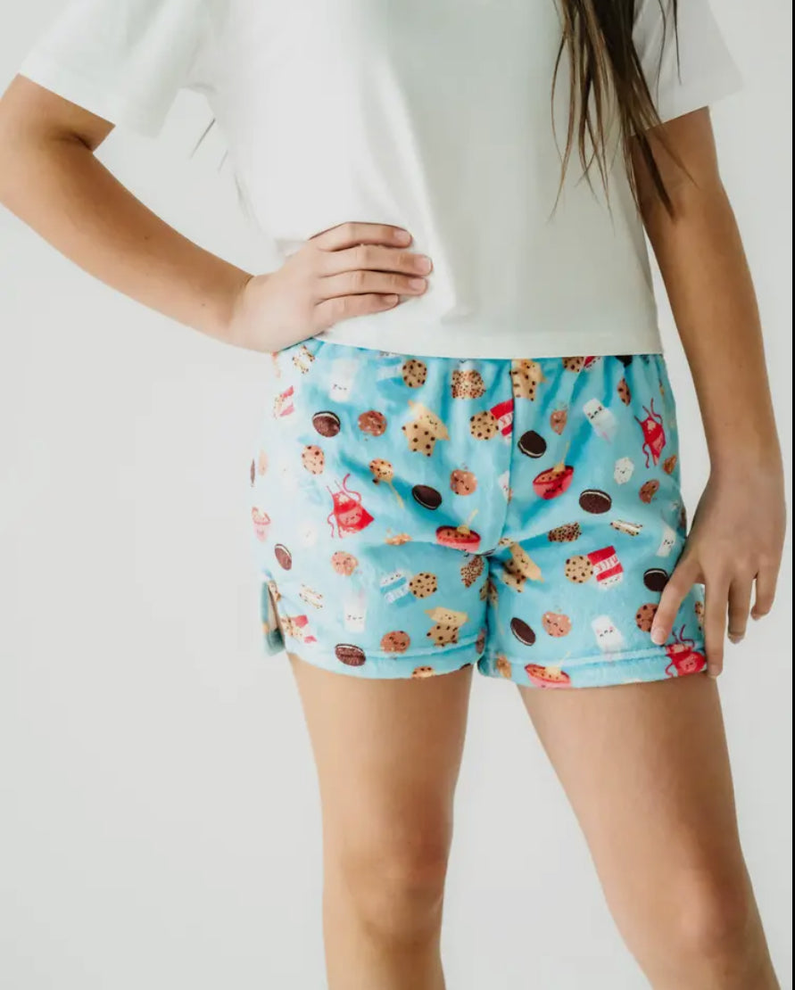 Milk & Cookies Plush Shorts