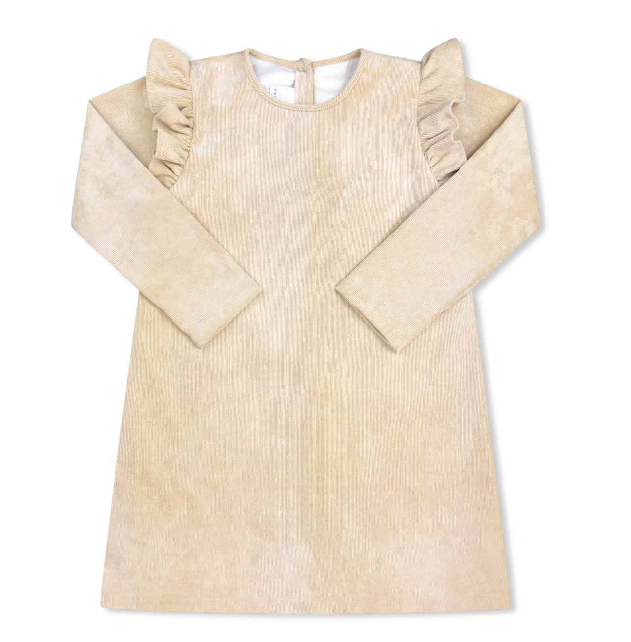 Khaki Cord Evelyn Dress