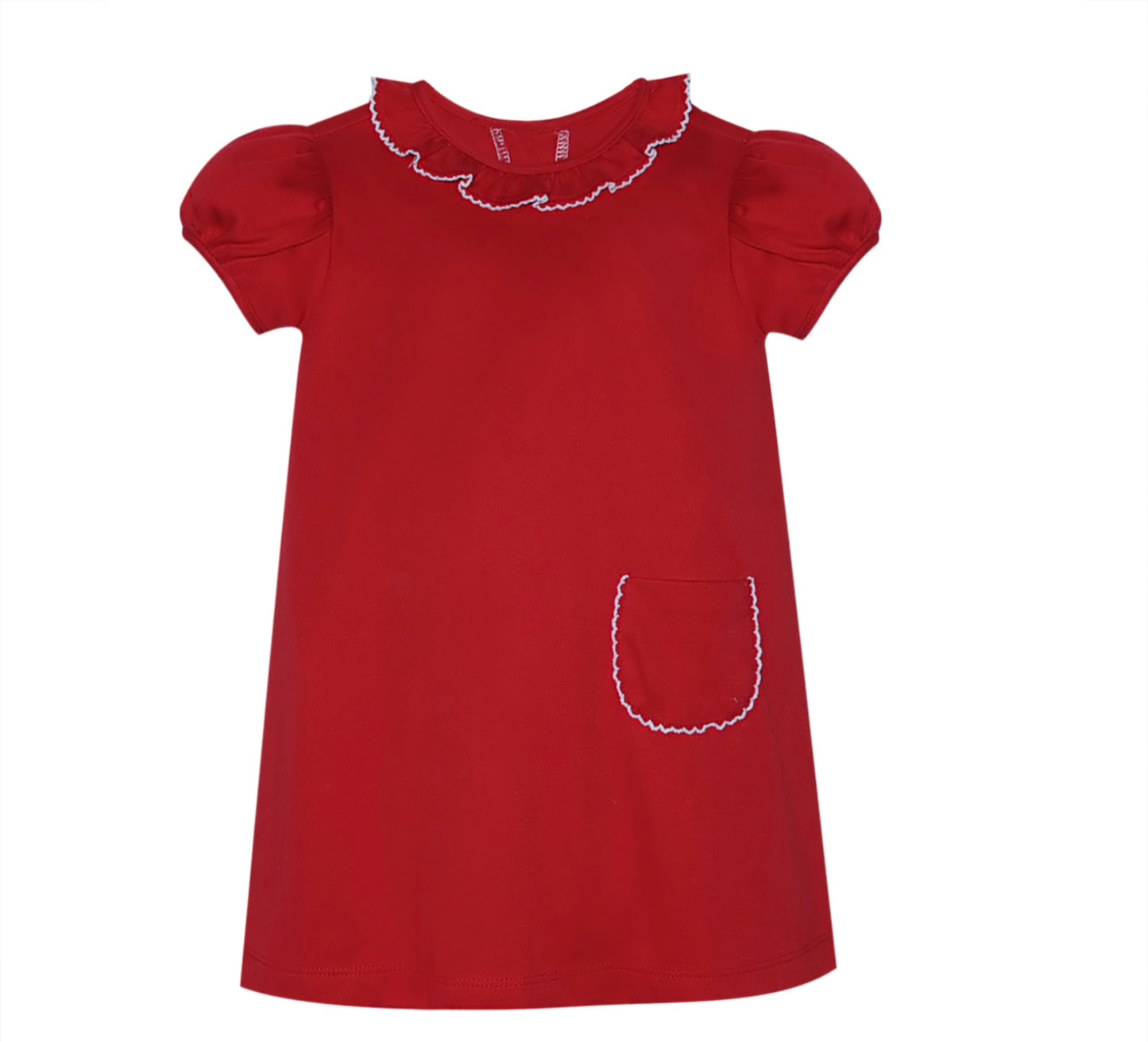 Red Knit Gemma Dress