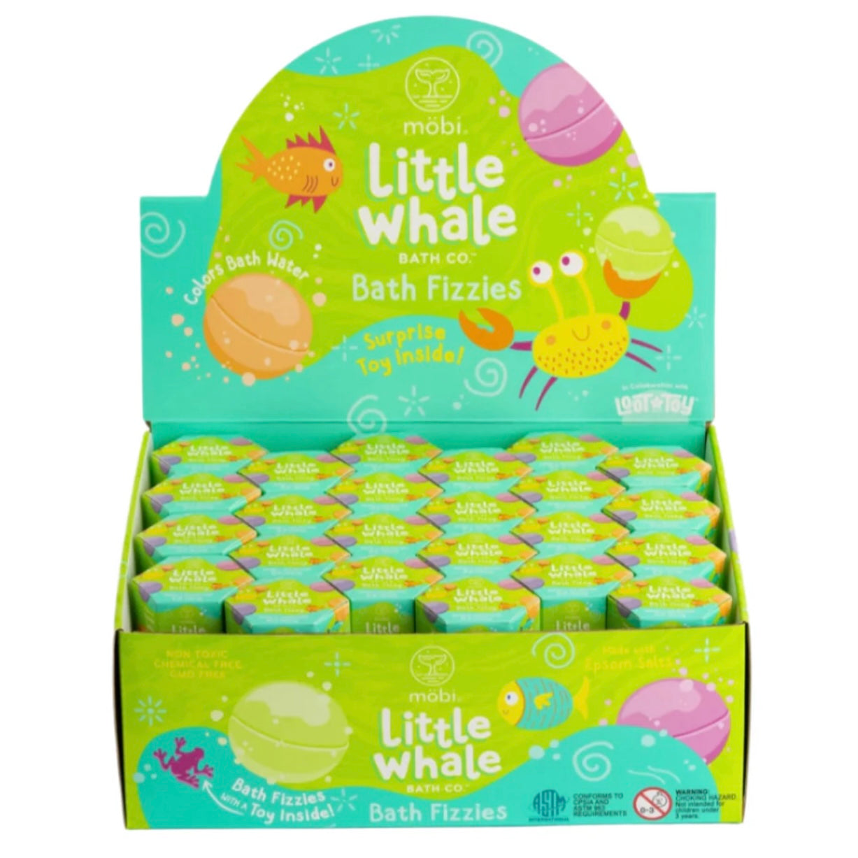 Little Whale Bath Fizzies