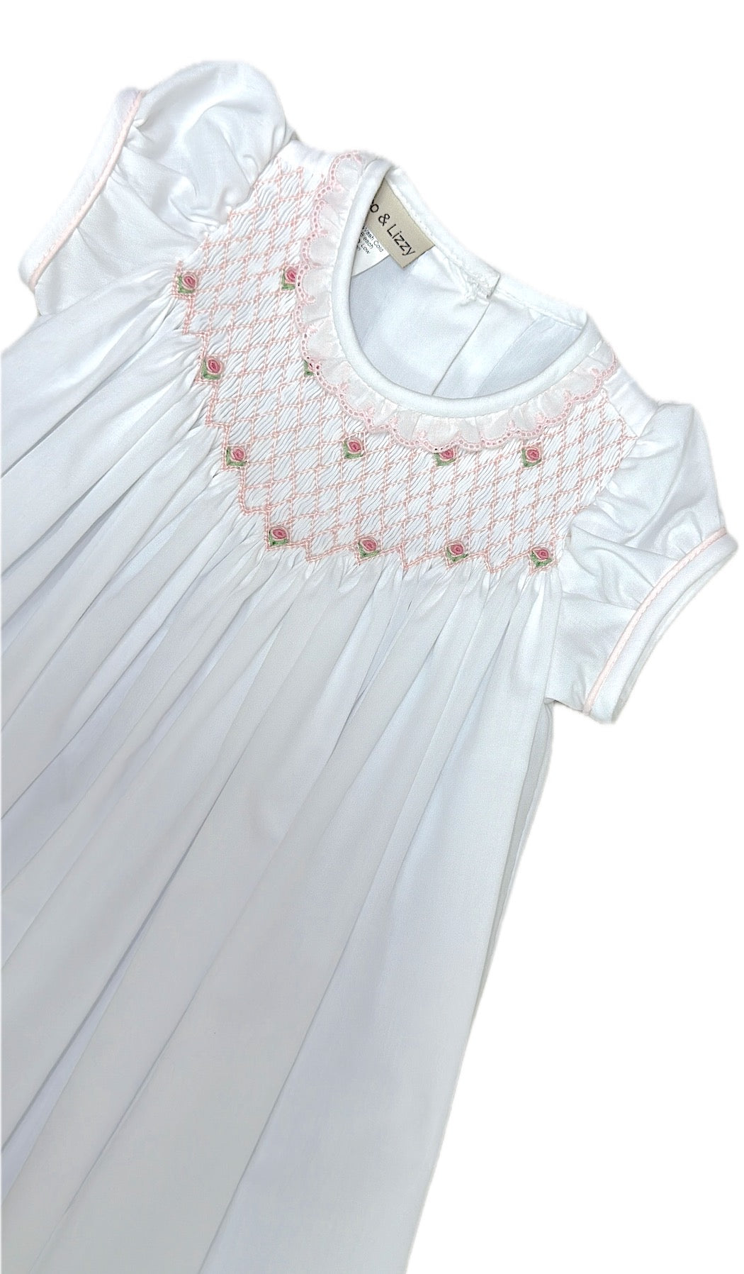 Girls Smocked Daygown