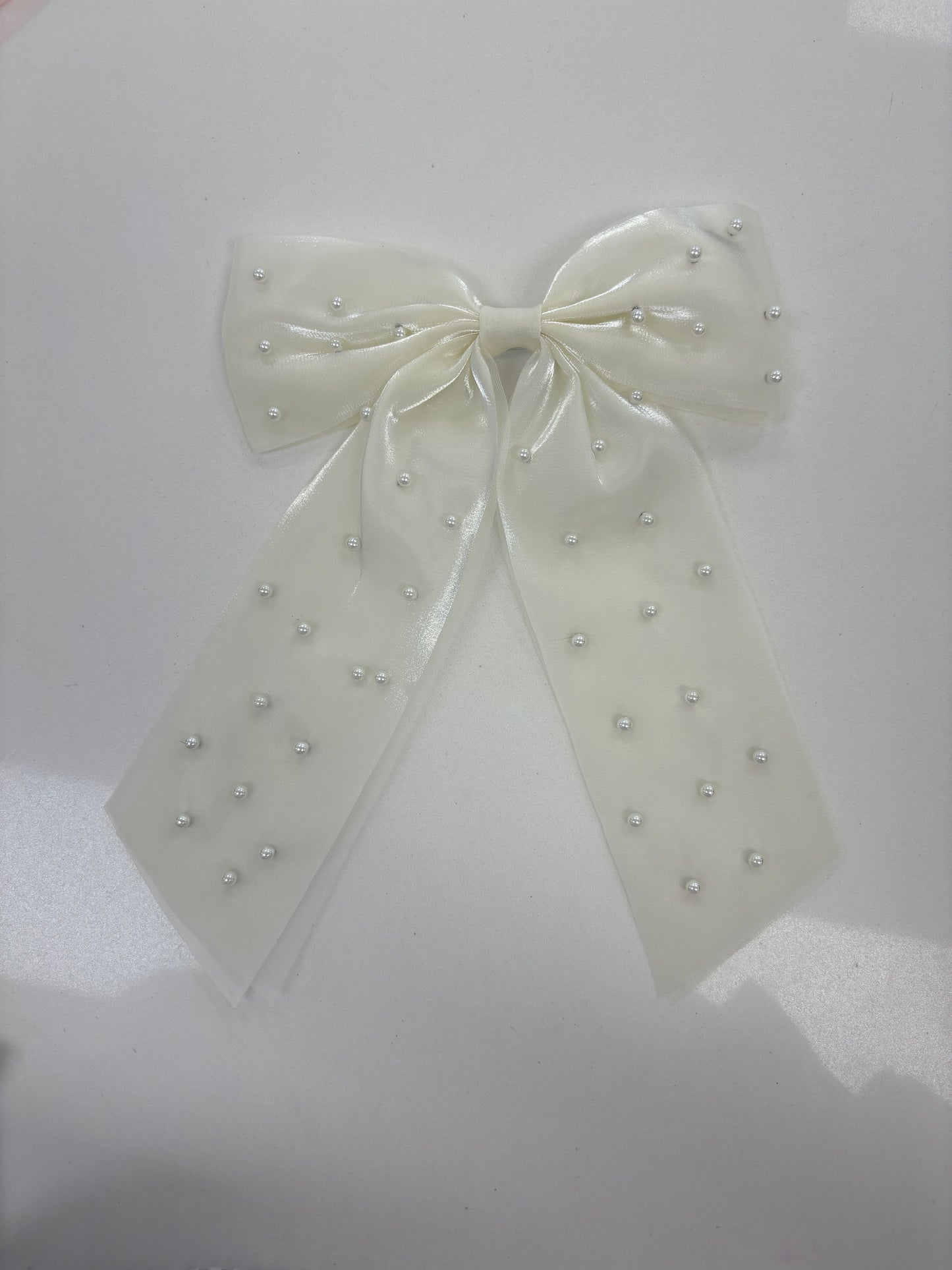 Pearl Long Tail Bow