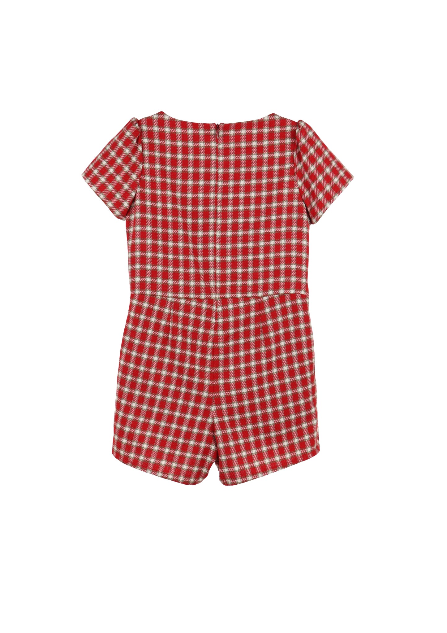 Red Court Romper
