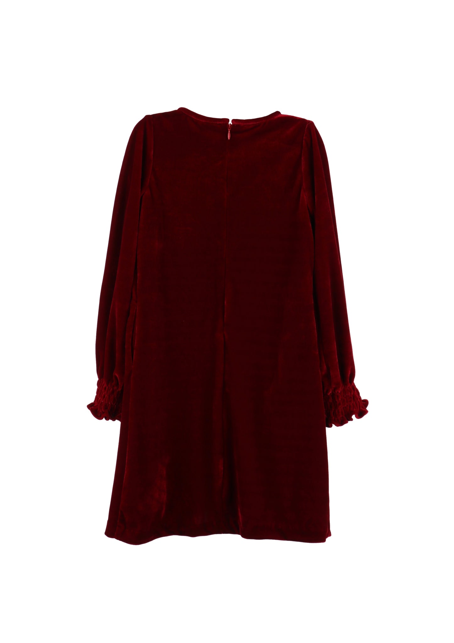 Red Velvet Leila Dress