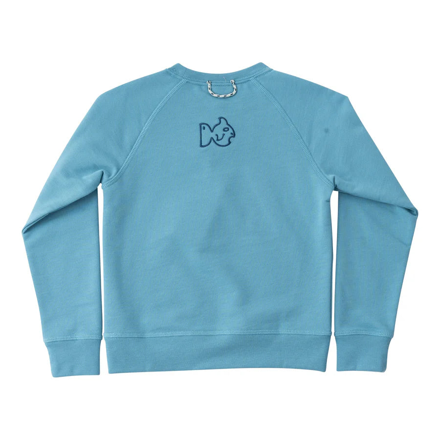 Crew Control Sweatshirt Adriatic Blue