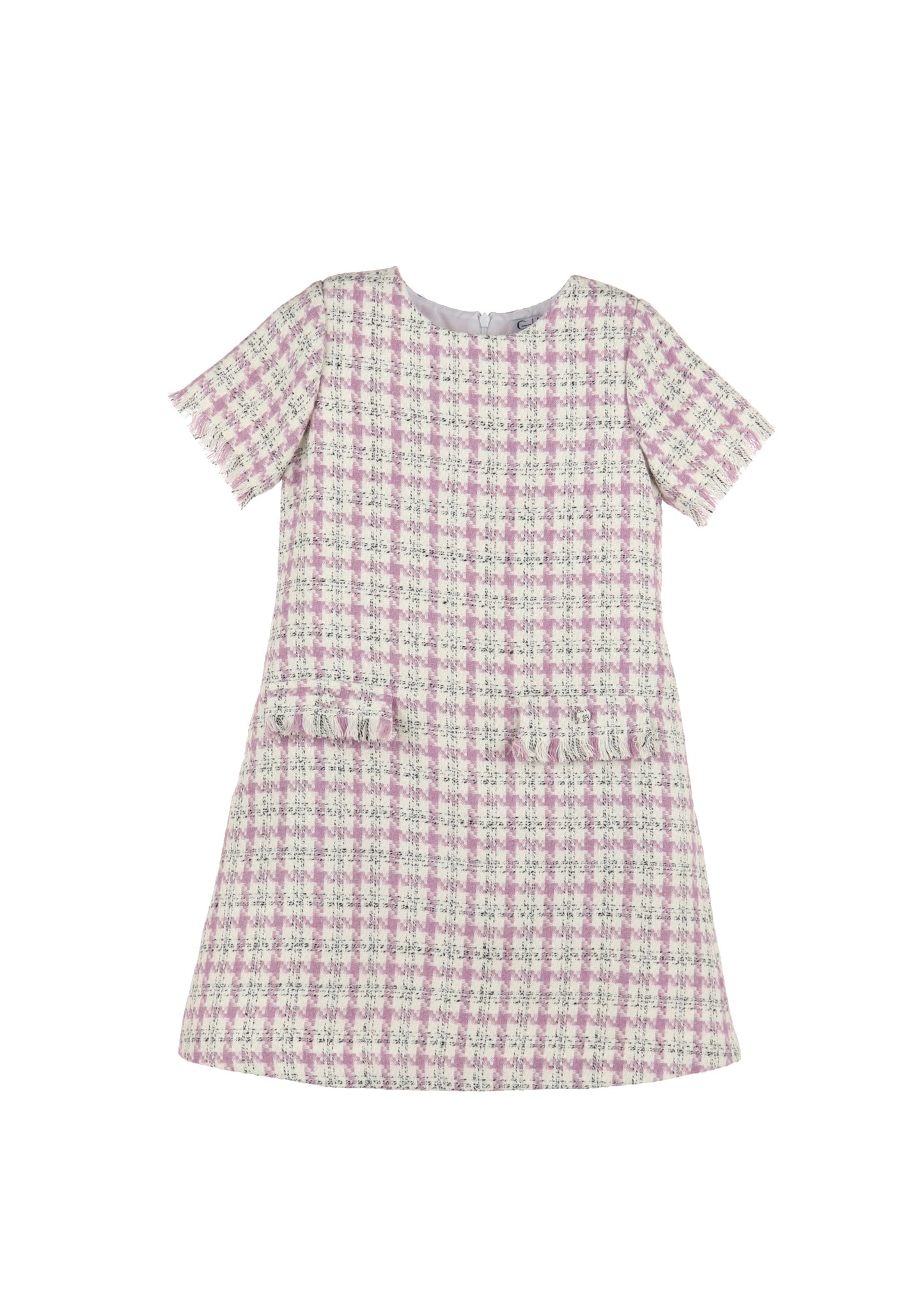 Purple Twill Sienna Dress